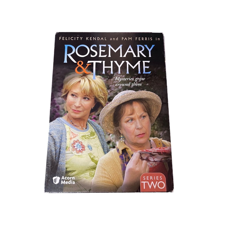 Rosemary & Thyme Series Two DVD Set 3-Disc British Mystery Drama Felicity Kendal